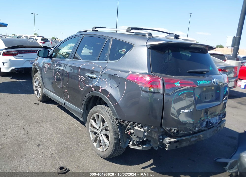 2018 TOYOTA RAV4 LIMITED VIN: JTMYFREV0JJ150289
