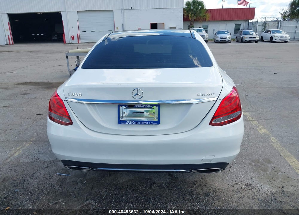 2017 MERCEDES-BENZ C 300 4MATIC/LUXURY 4MATIC/SPORT 4MATIC VIN: 55SWF4KB5HU204030