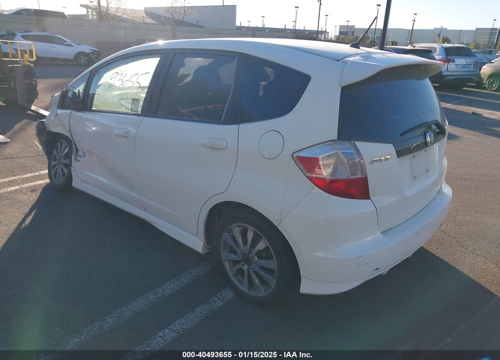 2012 HONDA FIT SPORT VIN: JHMGE8H5XCC018442