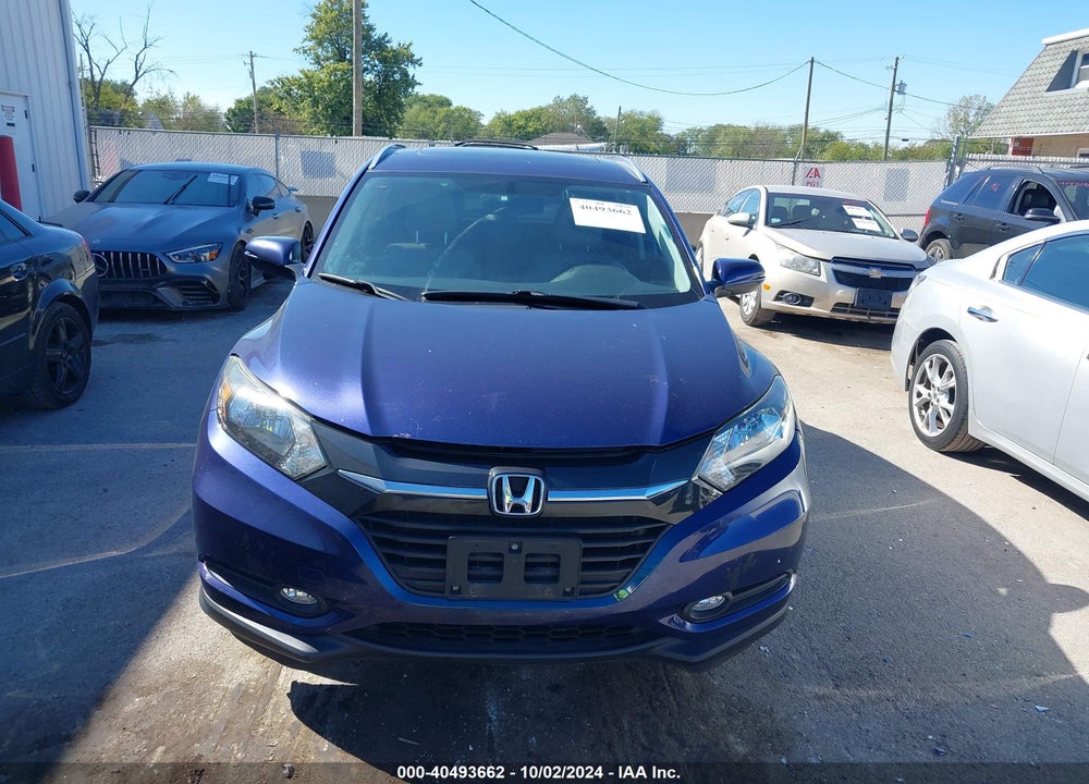2016 HONDA HR-V EX-L VIN: 3CZRU6H72GM763980