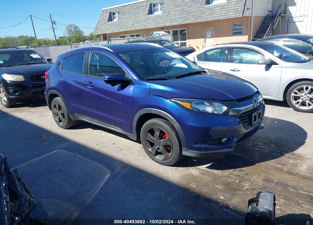 2016 HONDA HR-V EX-L VIN: 3CZRU6H72GM763980