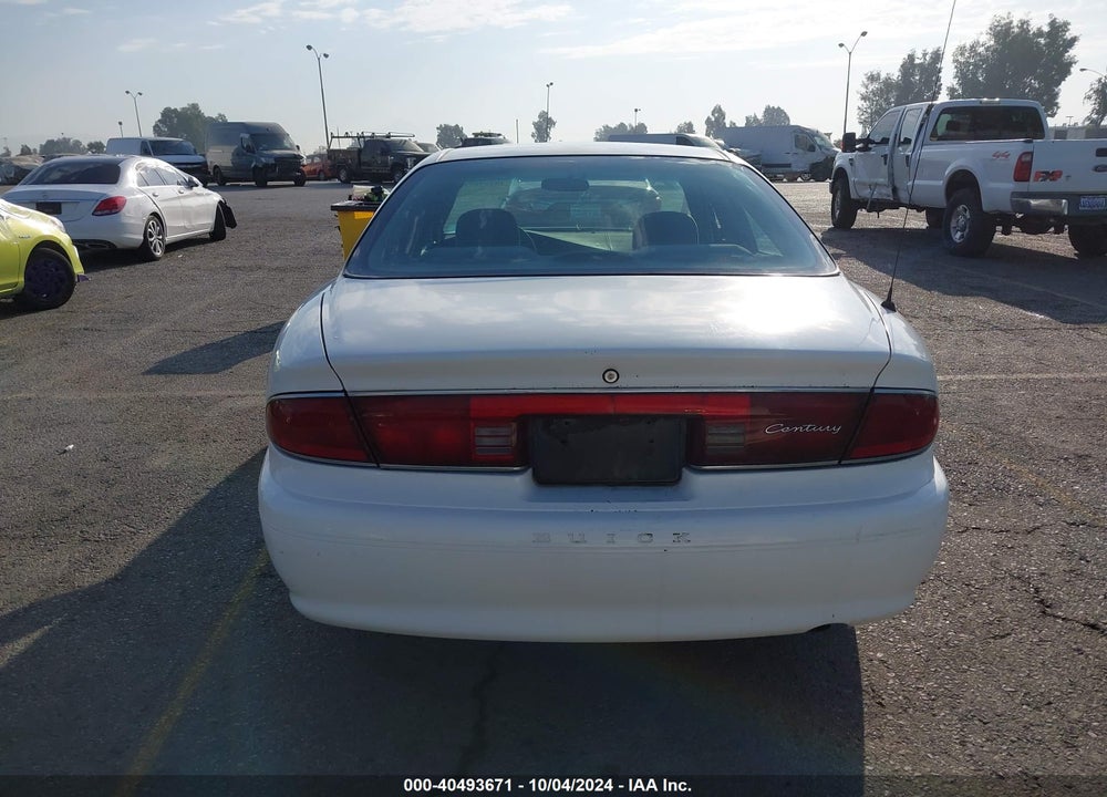 2003 BUICK CENTURY CUSTOM VIN: 2G4WS52J631242724