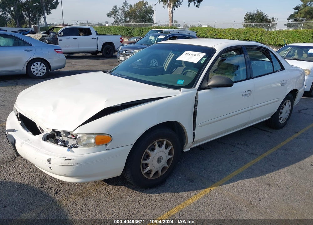2003 BUICK CENTURY CUSTOM VIN: 2G4WS52J631242724