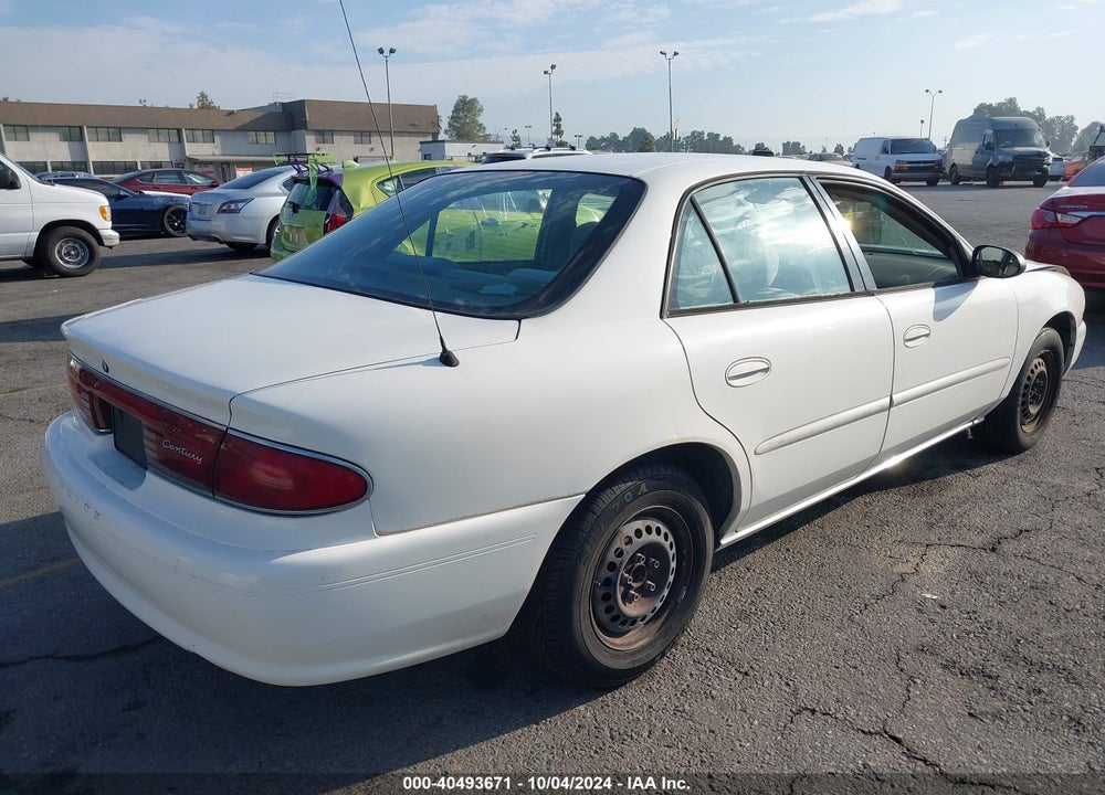 2003 BUICK CENTURY CUSTOM VIN: 2G4WS52J631242724