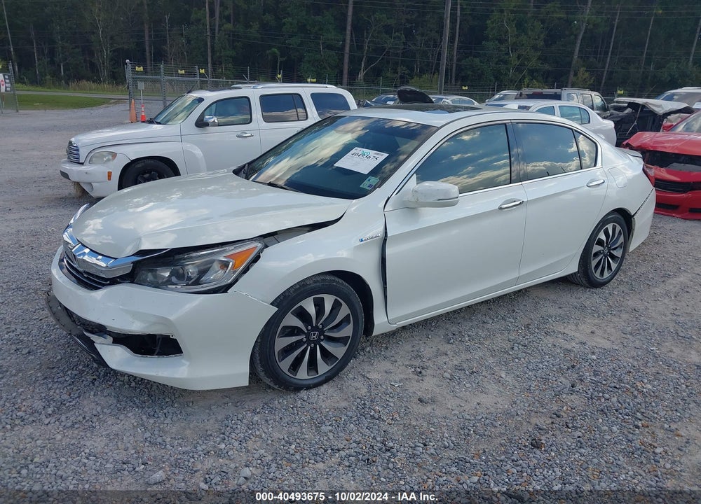 2017 HONDA ACCORD HYBRID EX-L VIN: JHMCR6F58HC030834
