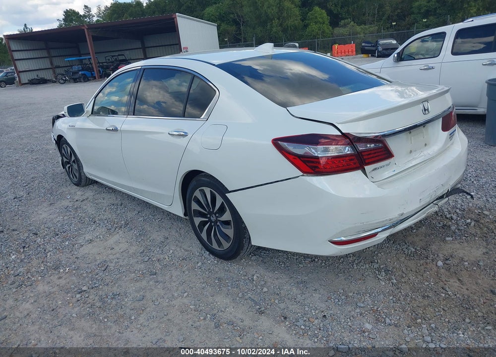 2017 HONDA ACCORD HYBRID EX-L VIN: JHMCR6F58HC030834