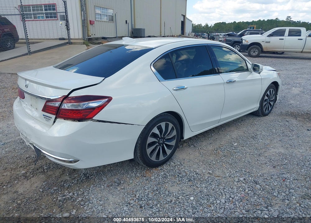 2017 HONDA ACCORD HYBRID EX-L VIN: JHMCR6F58HC030834