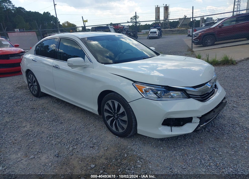 2017 HONDA ACCORD HYBRID EX-L VIN: JHMCR6F58HC030834