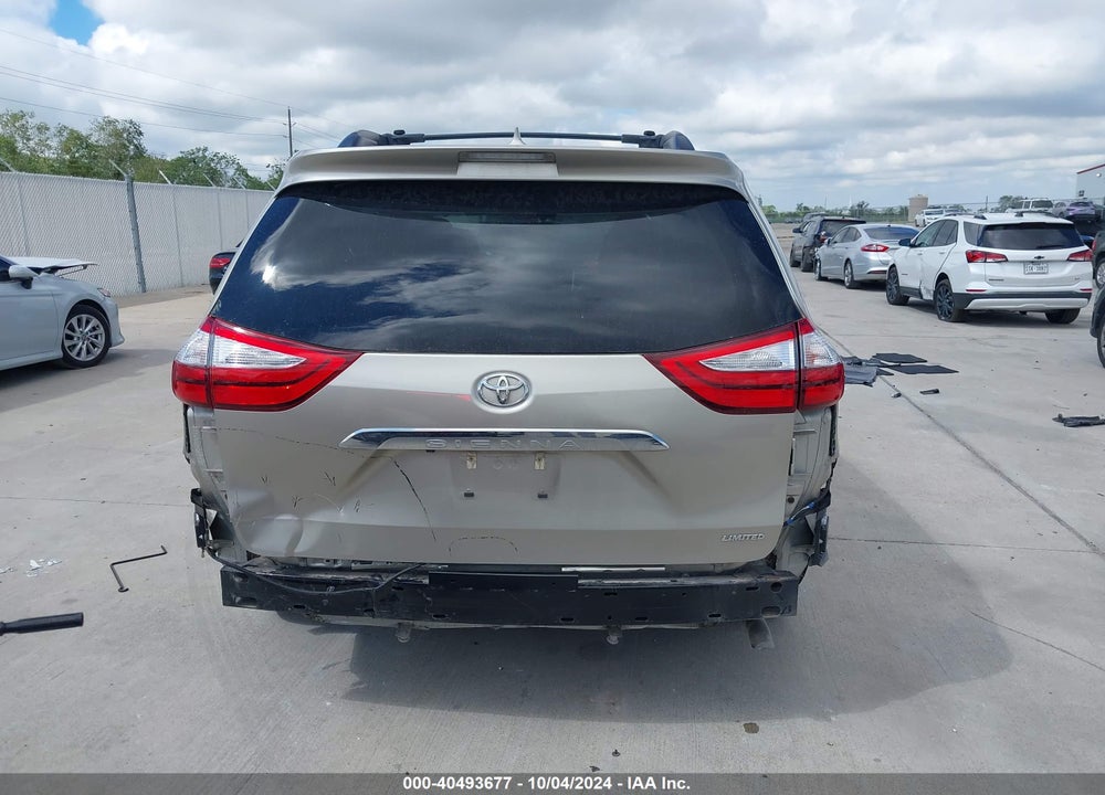 2017 TOYOTA SIENNA LIMITED 7 PASSENGER VIN: 5TDYZ3DC0HS850945