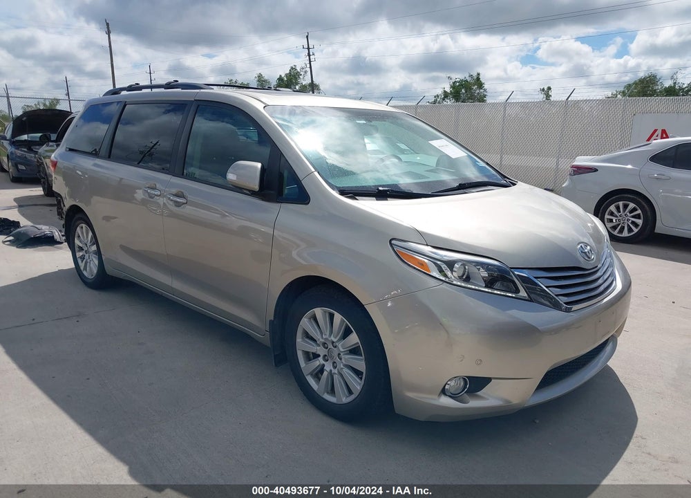 2017 TOYOTA SIENNA LIMITED 7 PASSENGER VIN: 5TDYZ3DC0HS850945