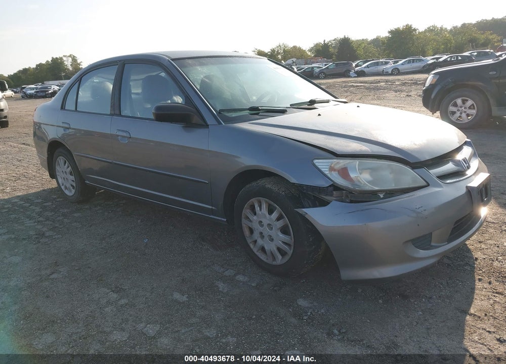 2005 HONDA CIVIC LX VIN: 2HGES16695H507033