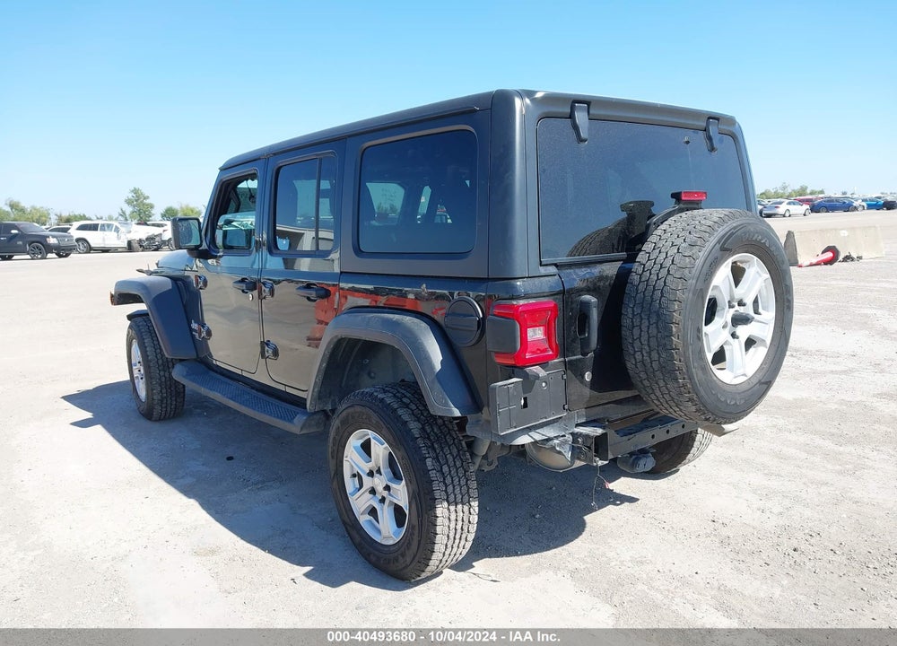 2018 JEEP WRANGLER UNLIMITED SPORT S 4X4 VIN: 1C4HJXDG8JW252562