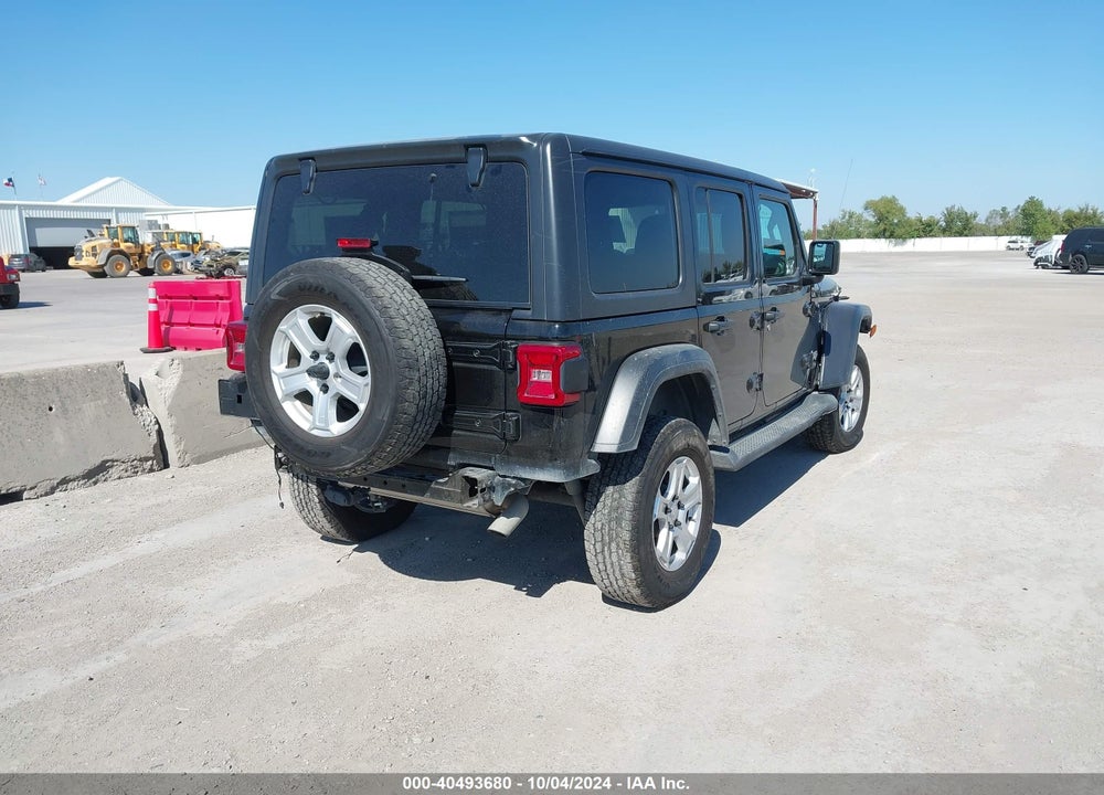 2018 JEEP WRANGLER UNLIMITED SPORT S 4X4 VIN: 1C4HJXDG8JW252562
