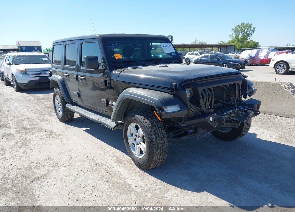 2018 JEEP WRANGLER UNLIMITED SPORT S 4X4 VIN: 1C4HJXDG8JW252562