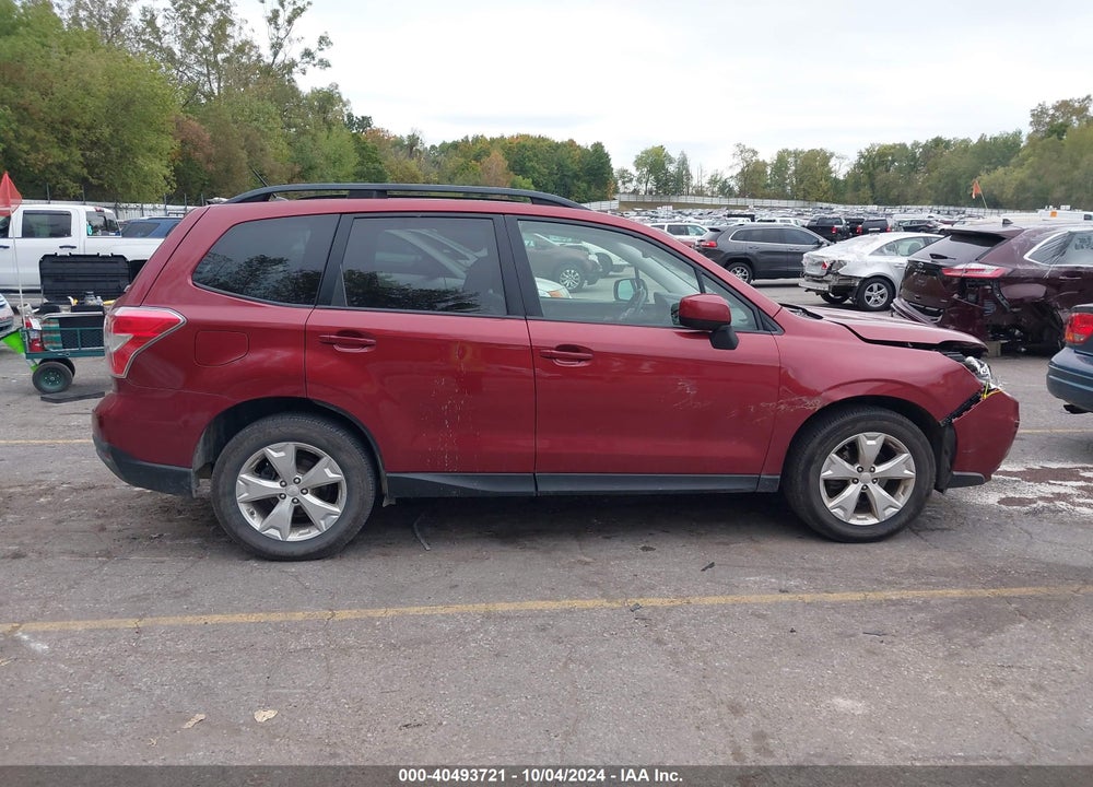2015 SUBARU FORESTER 2.5I PREMIUM VIN: JF2SJADC8FH810181