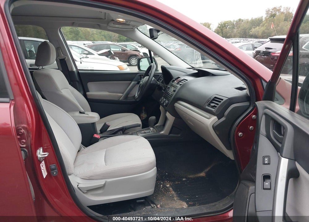 2015 SUBARU FORESTER 2.5I PREMIUM VIN: JF2SJADC8FH810181