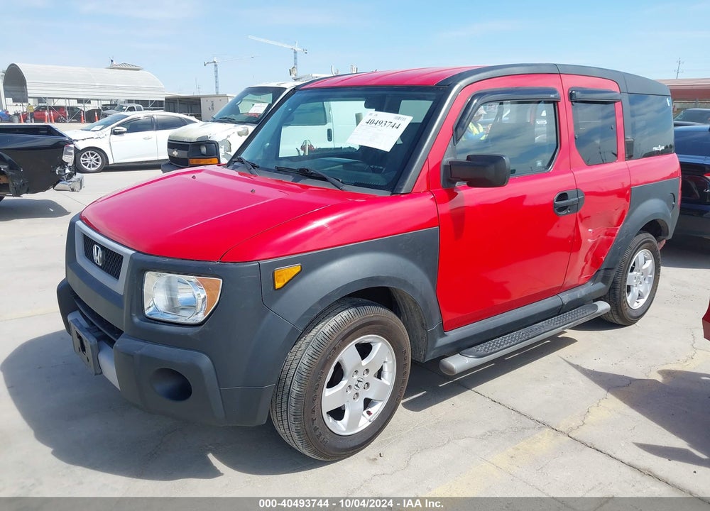 2005 HONDA ELEMENT EX VIN: 5J6YH18645L002179