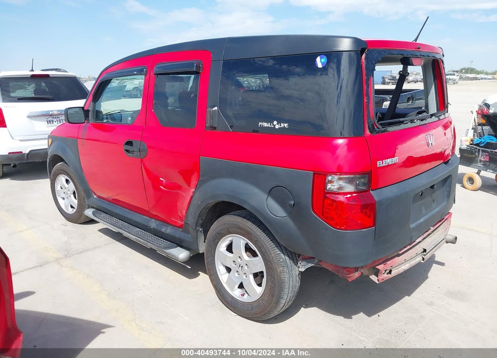 2005 HONDA ELEMENT EX VIN: 5J6YH18645L002179