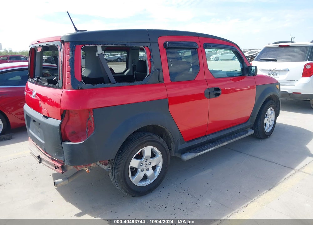 2005 HONDA ELEMENT EX VIN: 5J6YH18645L002179