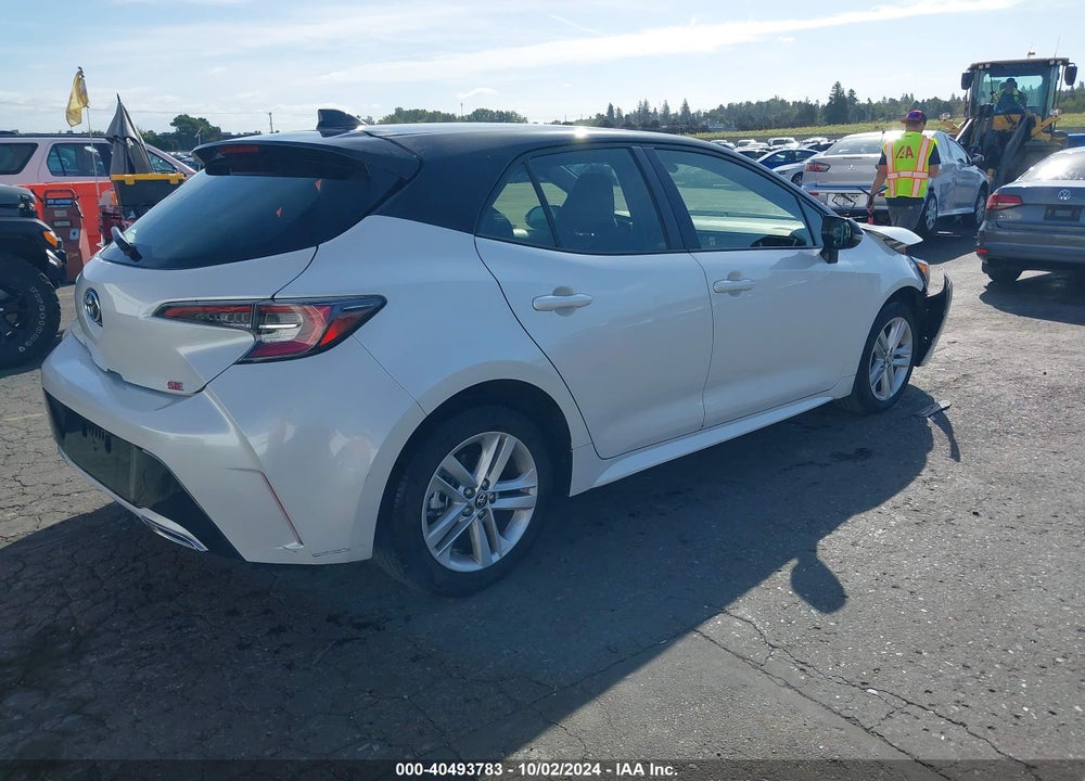 2022 TOYOTA COROLLA SE VIN: JTND4MBE7N3186000