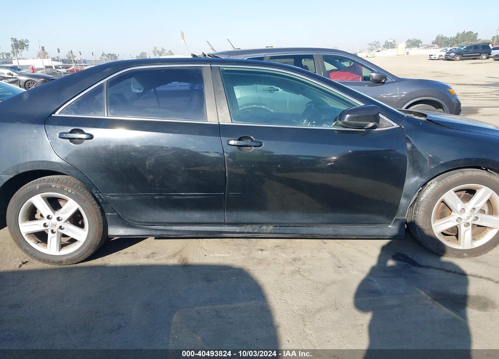 2012 TOYOTA CAMRY SE VIN: 4T1BF1FK2CU505729