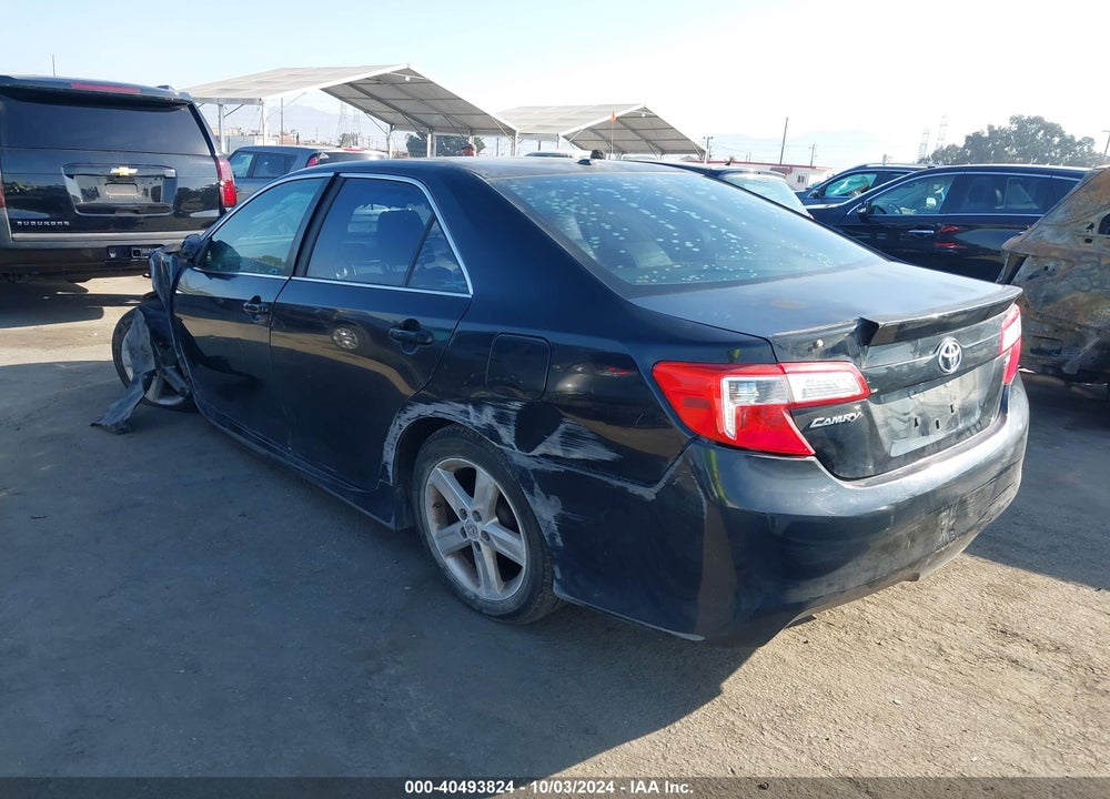 2012 TOYOTA CAMRY SE VIN: 4T1BF1FK2CU505729