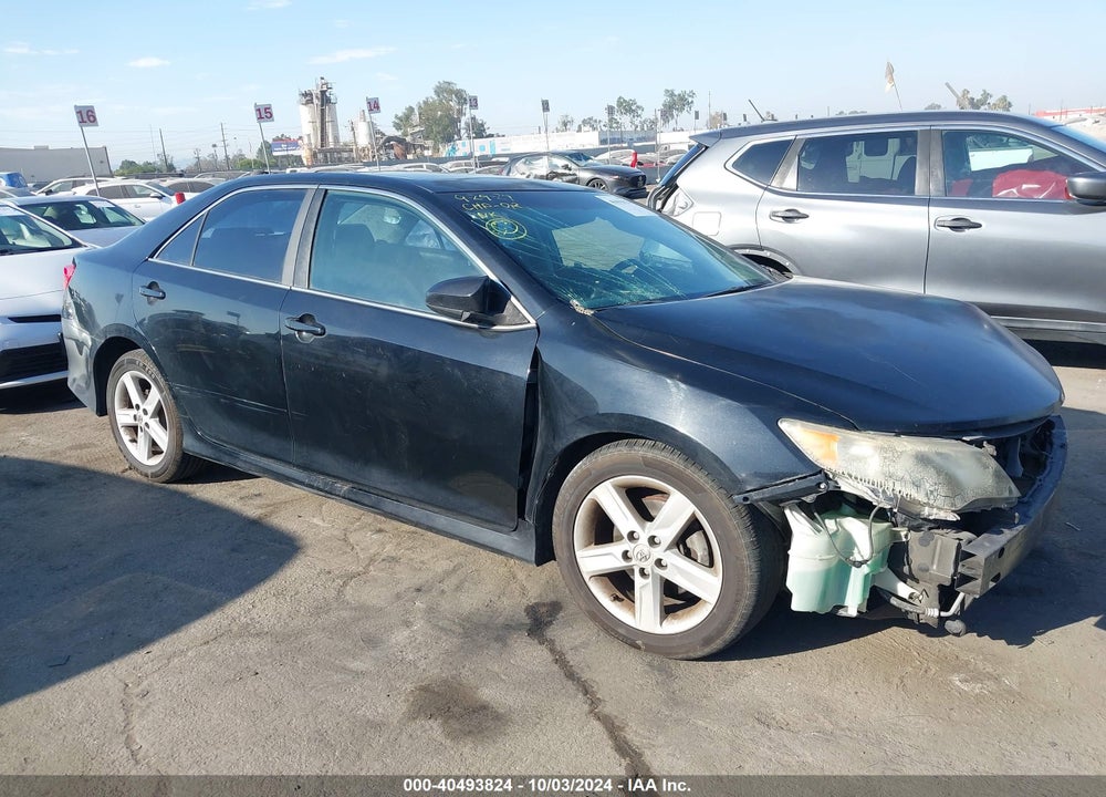 2012 TOYOTA CAMRY SE VIN: 4T1BF1FK2CU505729