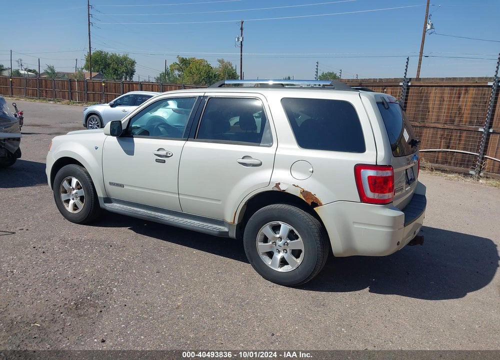2008 FORD ESCAPE LIMITED VIN: 1FMCU94168KA71577