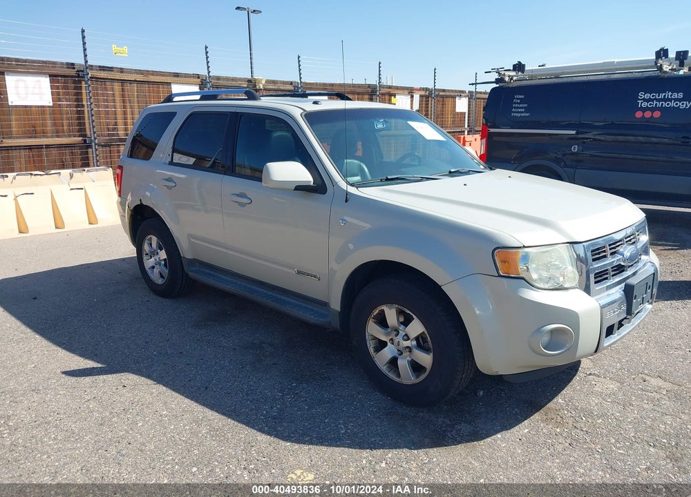 2008 FORD ESCAPE LIMITED VIN: 1FMCU94168KA71577