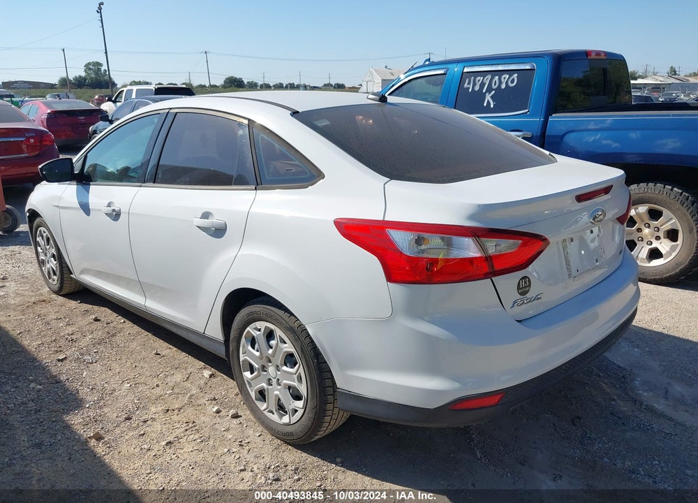 2012 FORD FOCUS SE VIN: 1FAHP3F21CL201410