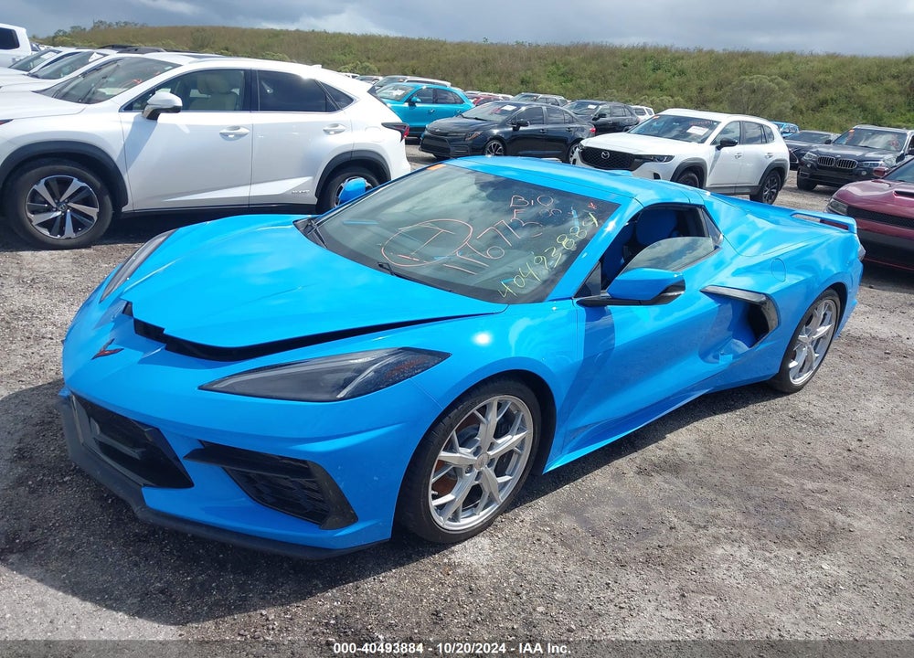 2021 CHEVROLET CORVETTE STINGRAY RWD 3LT VIN: 1G1YC3D45M5116773