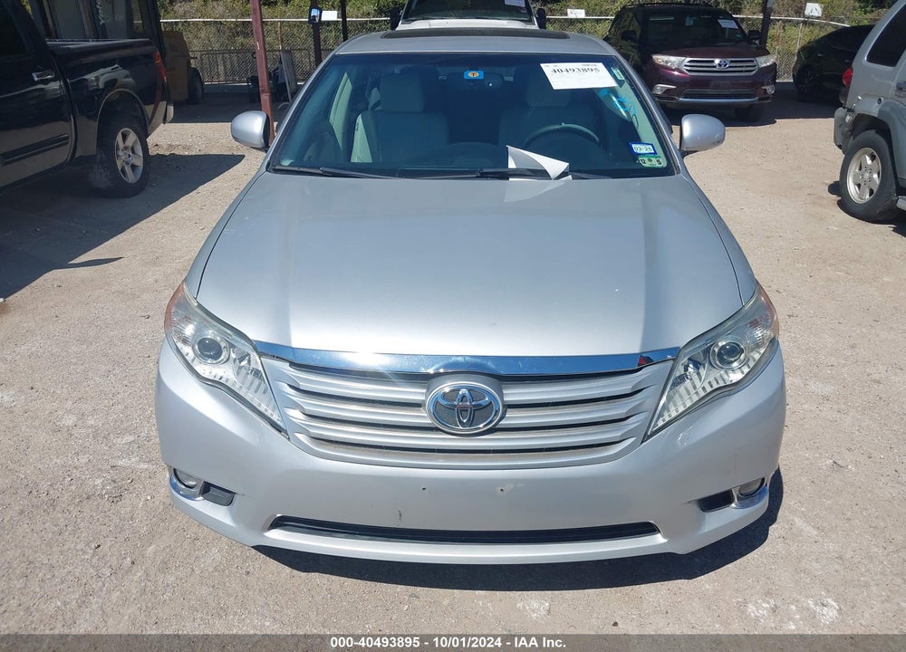 2011 TOYOTA AVALON VIN: 4T1BK3DB5BU431201