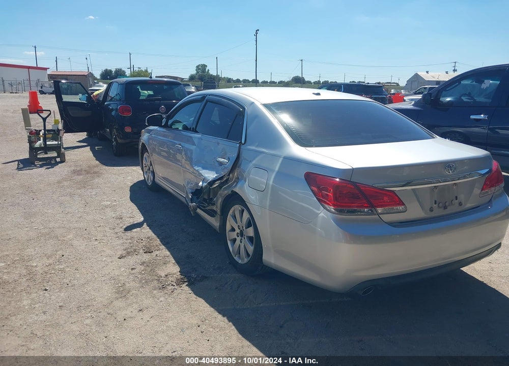 2011 TOYOTA AVALON VIN: 4T1BK3DB5BU431201