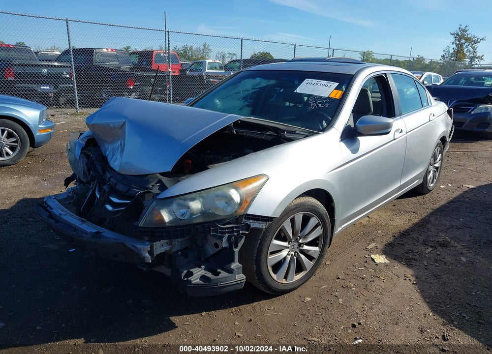 2011 HONDA ACCORD 2.4 EX-L VIN: 1HGCP2F80BA047531