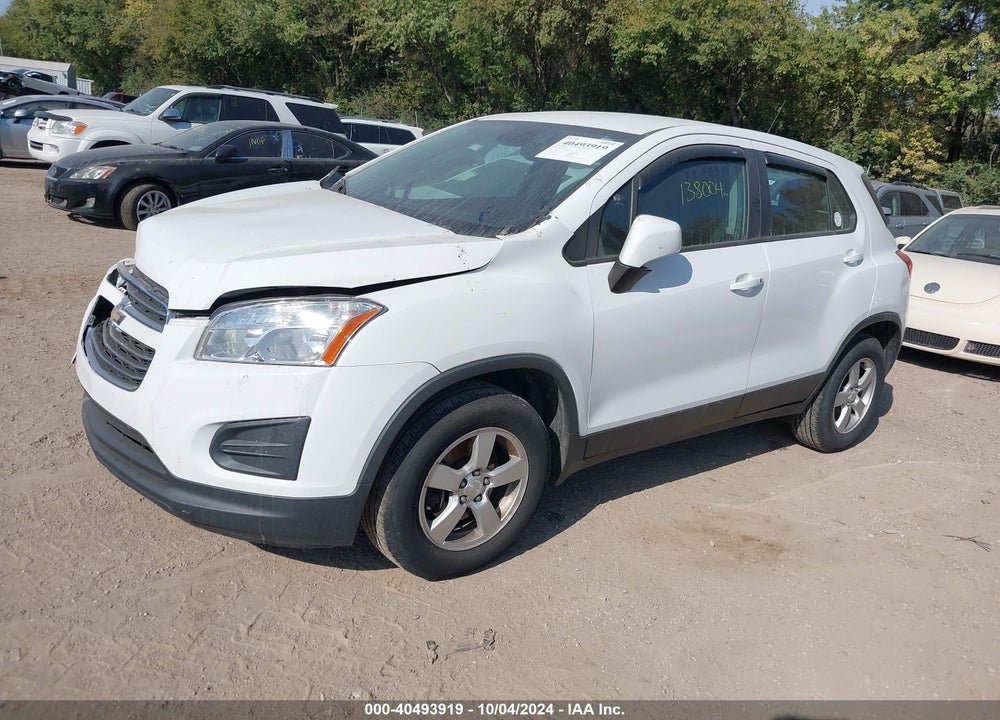 2016 CHEVROLET TRAX 1LS VIN: 3GNCJNSBXGL253711