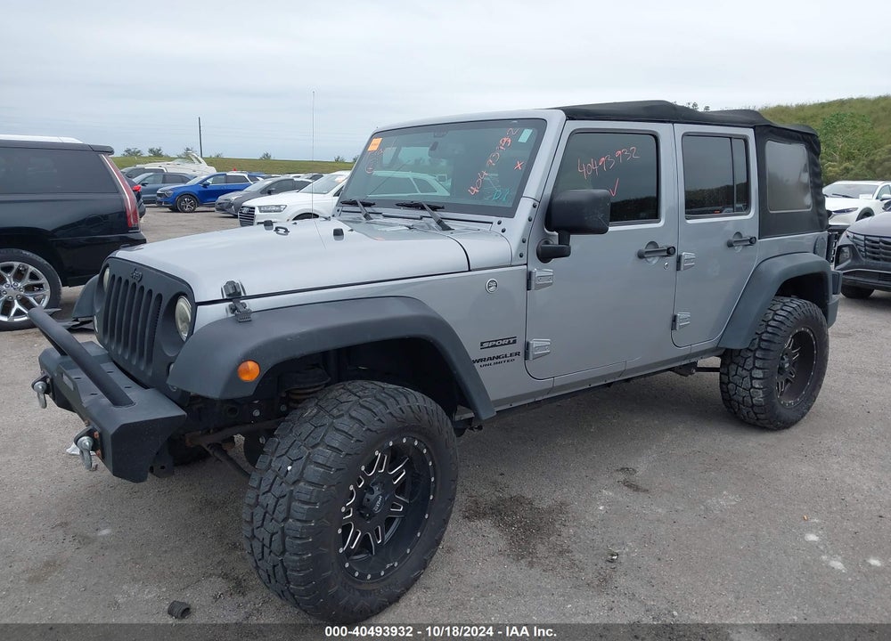 2017 JEEP WRANGLER UNLIMITED SPORT VIN: 1C4BJWDG4HL636138