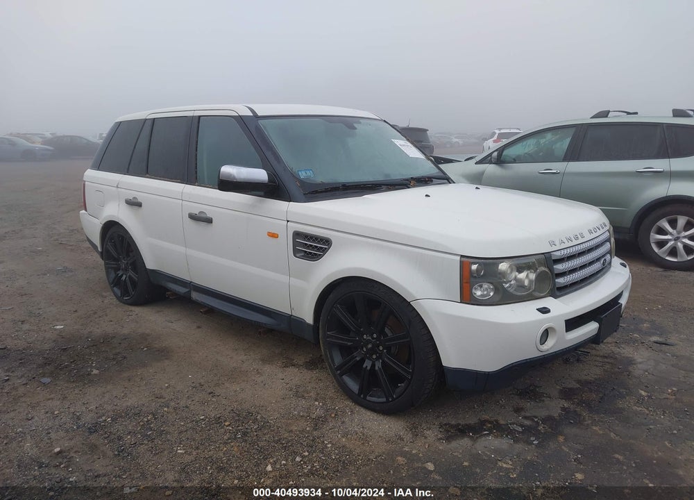 2008 LAND ROVER RANGE ROVER SPORT SUPERCHARGED VIN: SALSH23478A139567