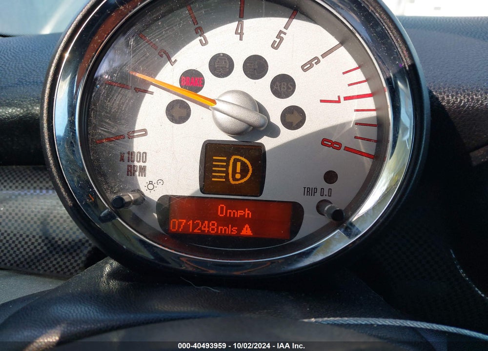 2012 MINI COOPER S VIN: WMWSV3C54CTY27129
