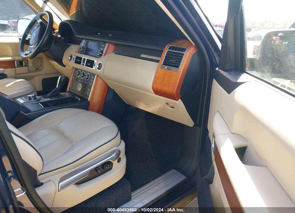 2012 LAND ROVER RANGE ROVER HSE VIN: SALME1D4XCA387394
