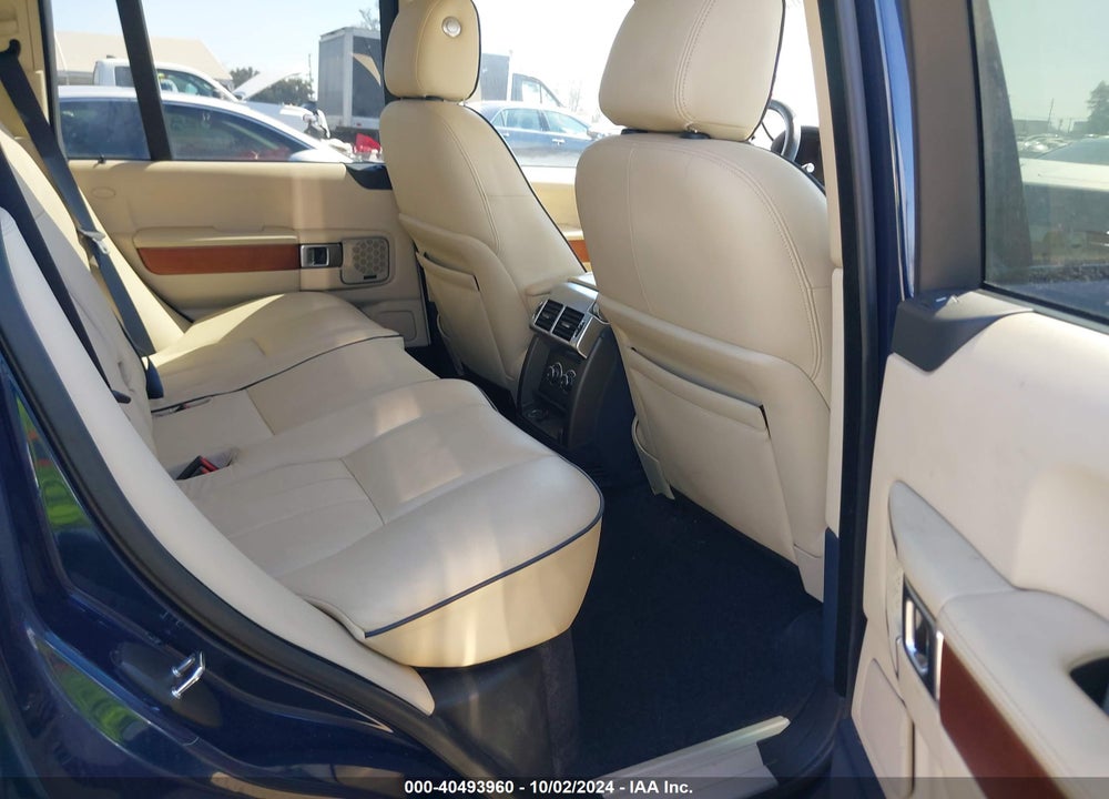 2012 LAND ROVER RANGE ROVER HSE VIN: SALME1D4XCA387394