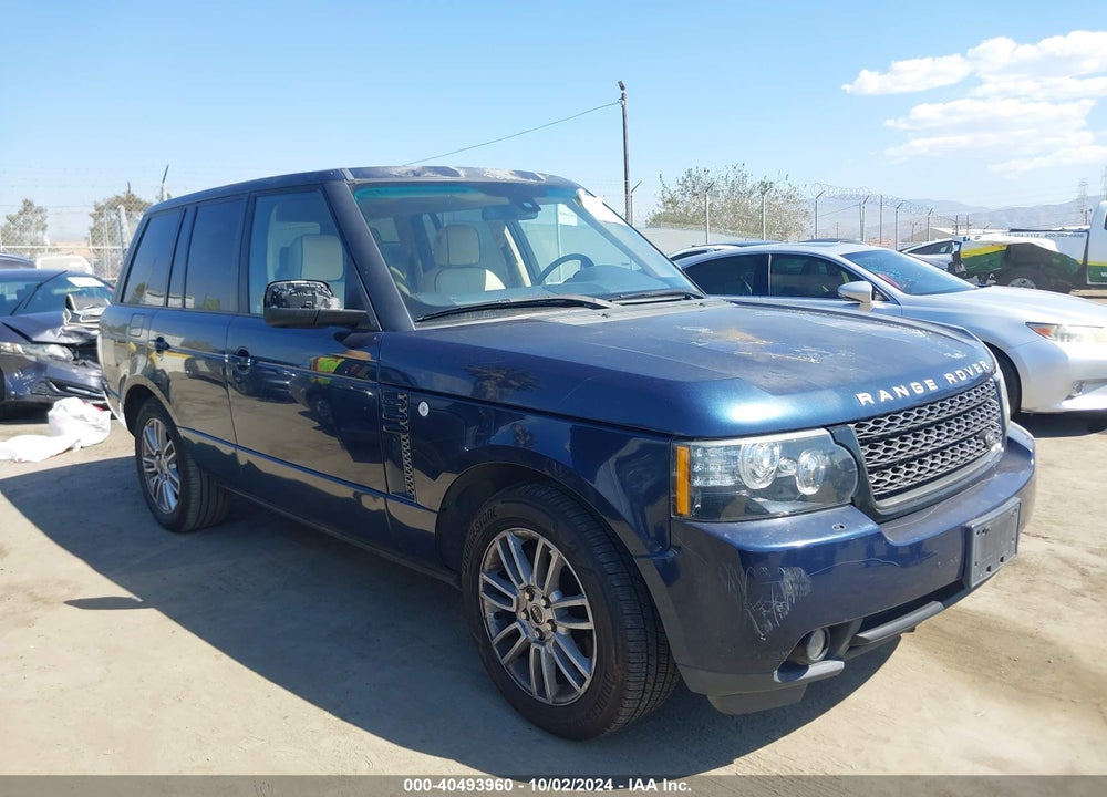 2012 LAND ROVER RANGE ROVER HSE VIN: SALME1D4XCA387394