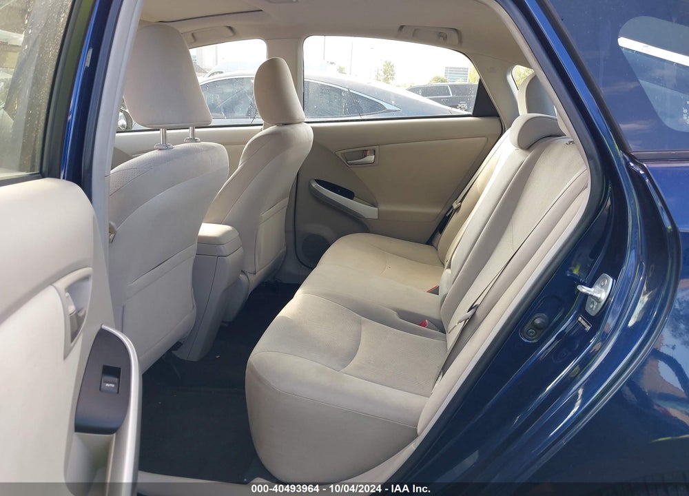2012 TOYOTA PRIUS THREE VIN: JTDKN3DU9C1614200
