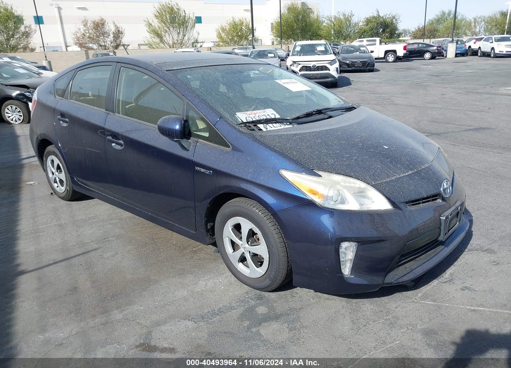 2012 TOYOTA PRIUS THREE VIN: JTDKN3DU9C1614200