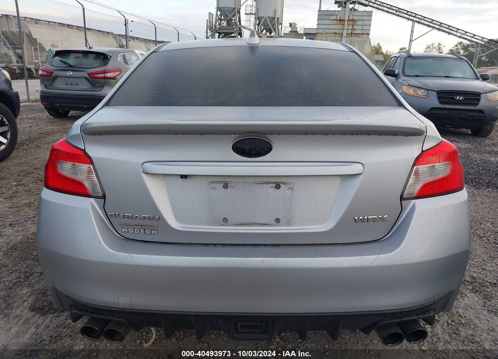 2018 SUBARU WRX LIMITED VIN: JF1VA1F60J8824240