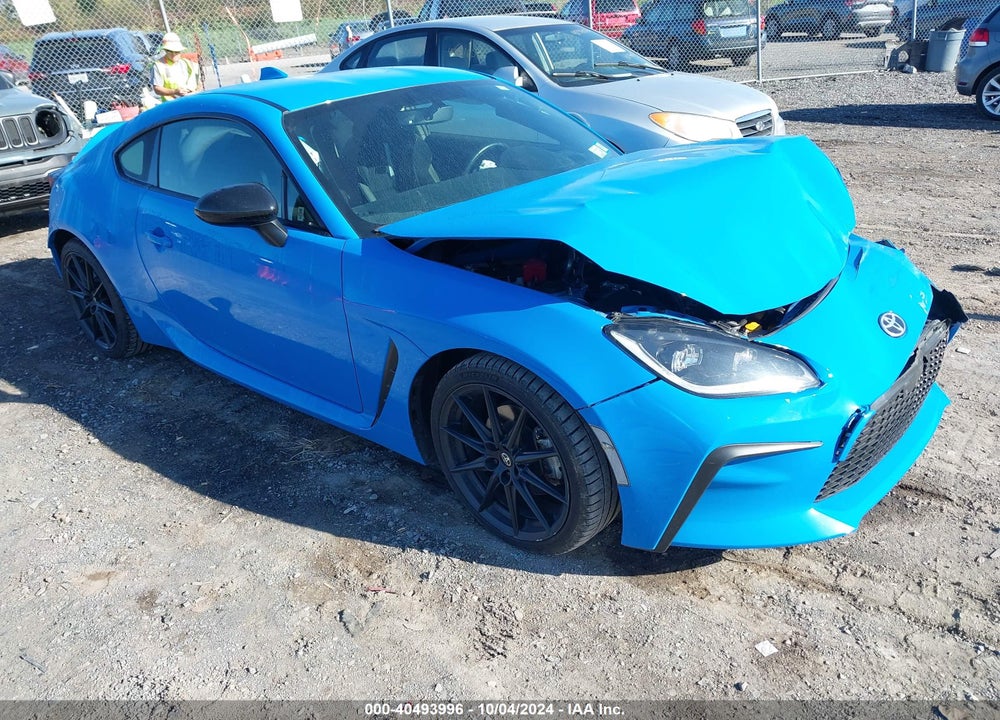 2022 TOYOTA GR86 PREMIUM VIN: JF1ZNBE16N9752848