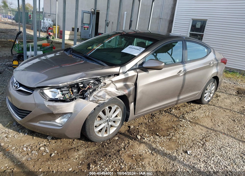 2015 HYUNDAI ELANTRA SE VIN: 5NPDH4AE0FH583645