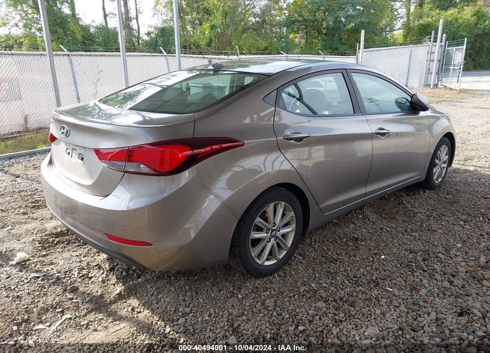 2015 HYUNDAI ELANTRA SE VIN: 5NPDH4AE0FH583645