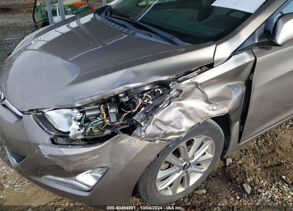 2015 HYUNDAI ELANTRA SE VIN: 5NPDH4AE0FH583645