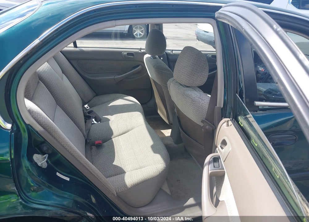 2000 HONDA CIVIC LX VIN: 1HGEJ6674YL033640