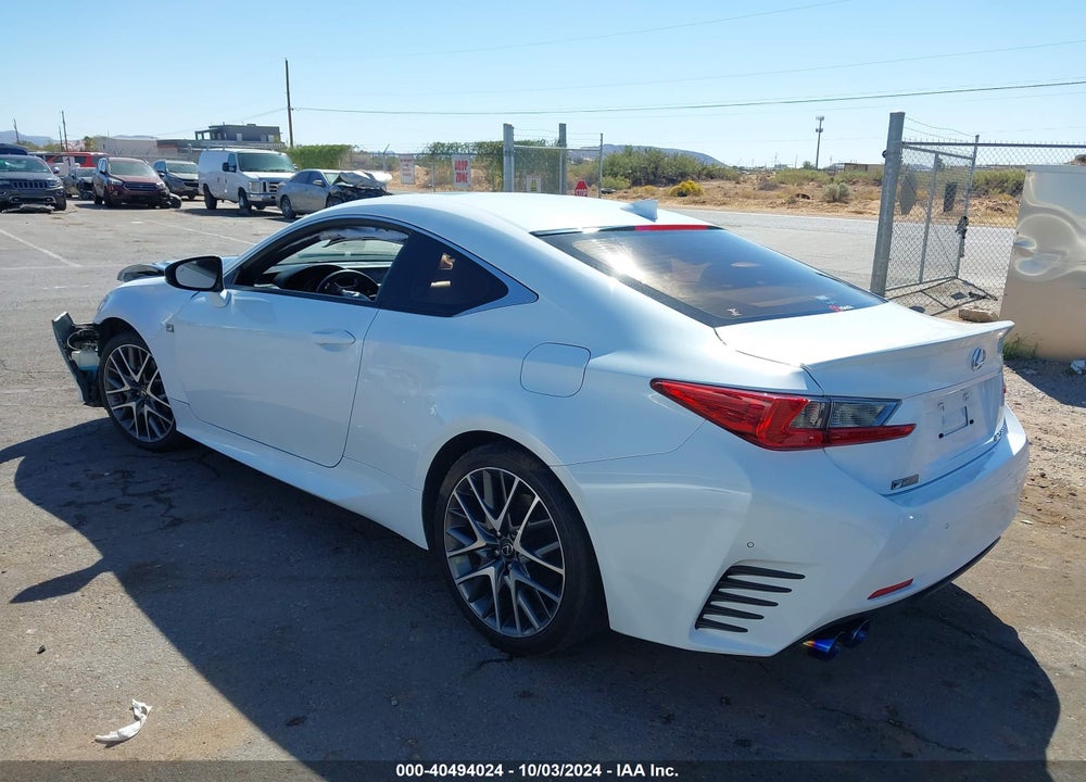 2015 LEXUS RC 350 VIN: JTHHE5BC8F5007989